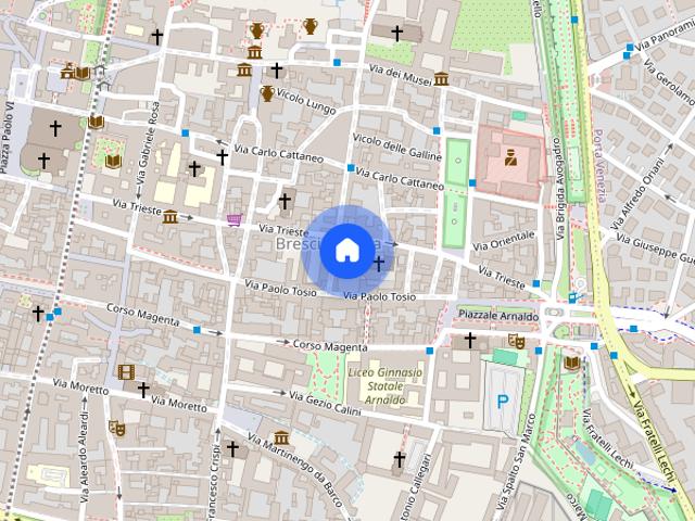 Appartamento in affitto a Zona Centro, Brescia