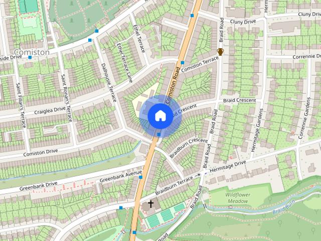 Apartment for rent in Braid Hills, Scotland