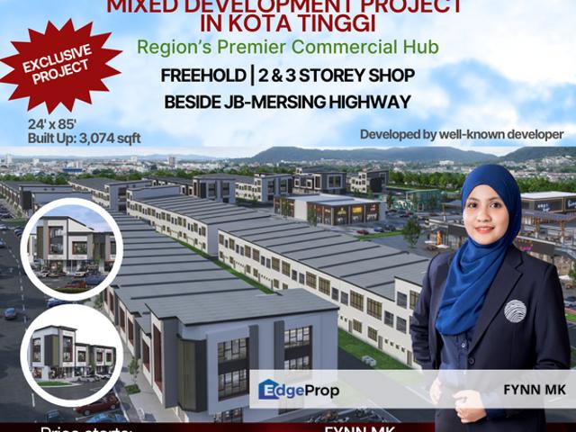 Shop for sale in Kota Tinggi, Johor
