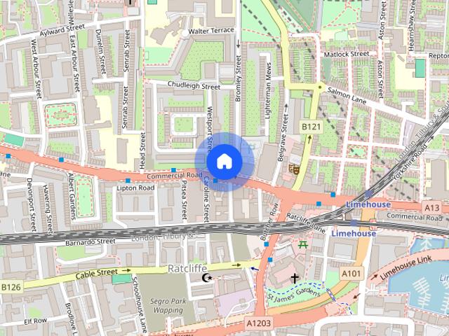 Apartment for rent in Ratcliffe, Greater London