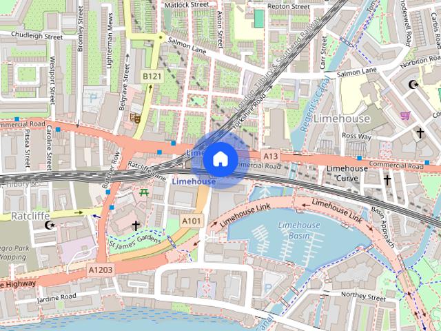 Apartment for rent in Ratcliffe, Greater London
