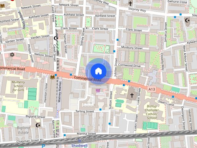 Apartment for rent in St. George in the East, Greater London