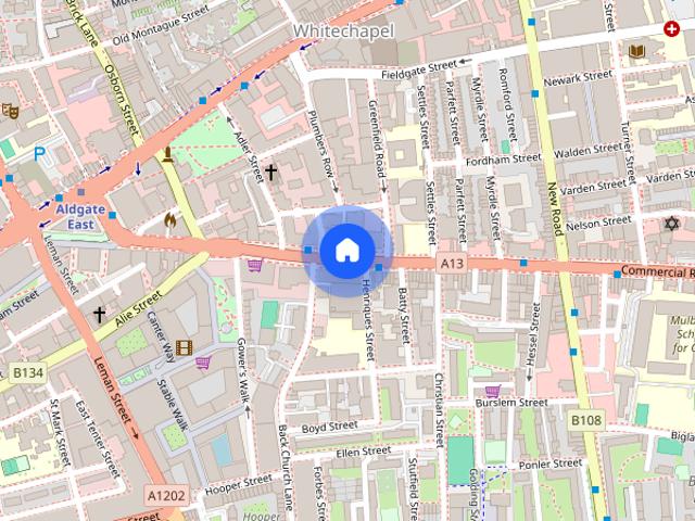 House for rent in St. George in the East, Whitechapel