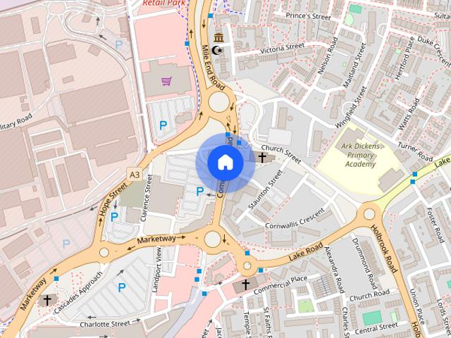 Apartment for rent in Somers Town, City Of Portsmouth
