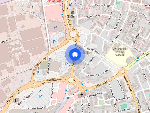 Apartment for rent in Somers Town, City Of Portsmouth
