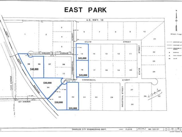 Land for sale in Charles City, Iowa
