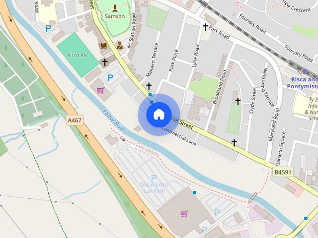 Apartment for rent in Risca, Wales