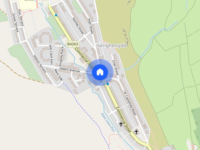 Apartment for rent in Senghenydd, Wales