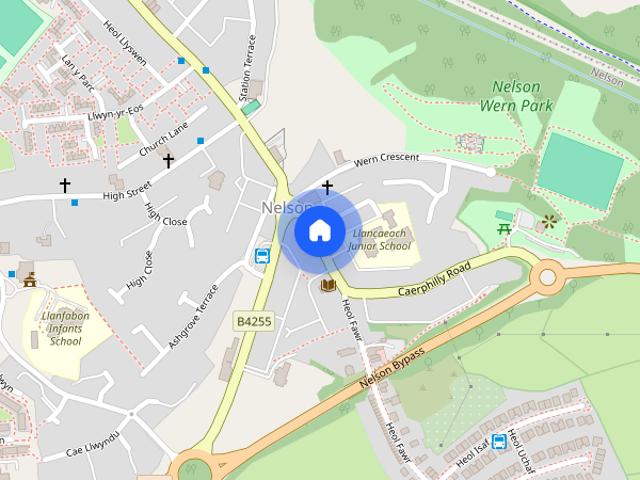 House for rent in Nelson, Caerphilly