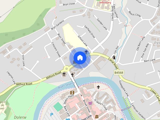 House for rent in Newtown, Wales