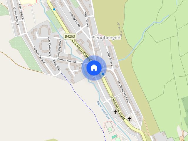 Apartment for rent in Aber Valley, Senghenydd