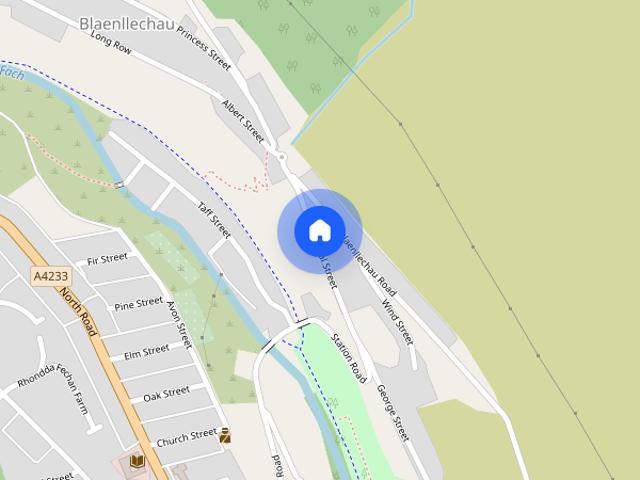 Apartment for rent in Blaenllechau, Ferndale