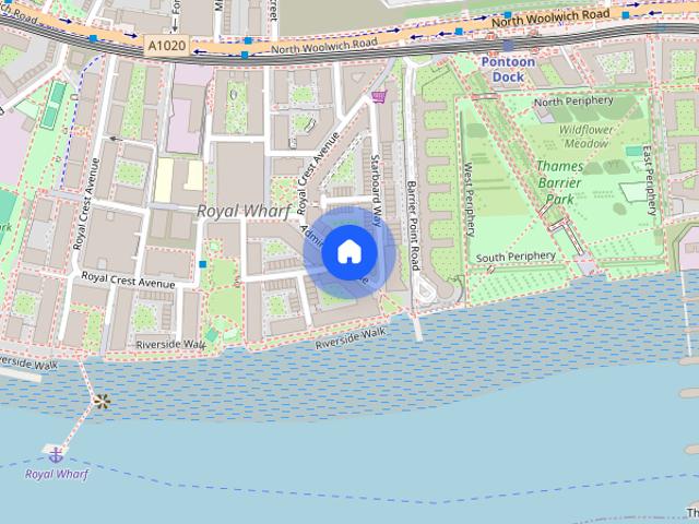 Apartment for rent in Silvertown, Greater London