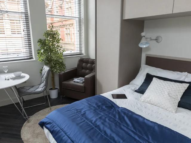 Studio for rent in Civic Quarter, Manchester