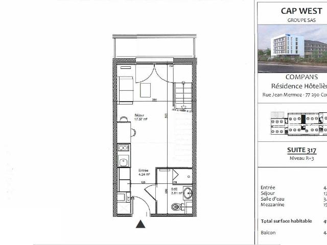 Appartement vente à Meaux, Compans