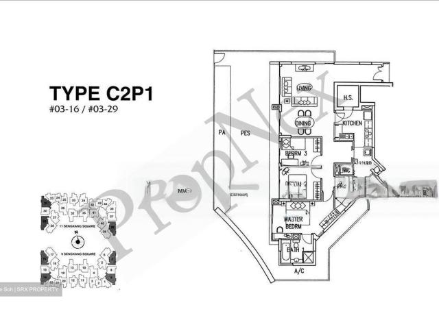 Apartment for sale in Sengkang