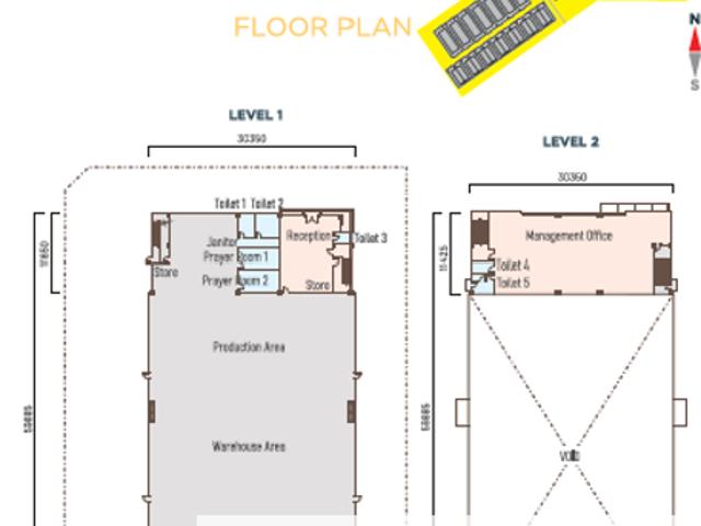 Warehouse for sale in Kuala Langat Power Plant (KLPP), Kampung RTB Bukit Changgang