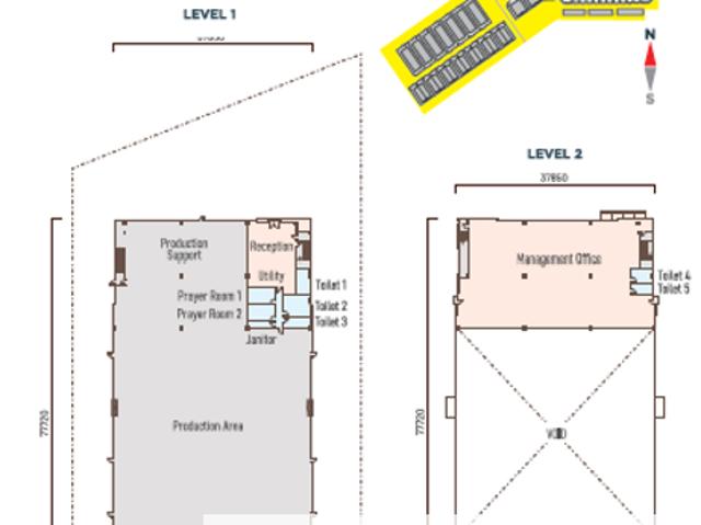 Warehouse for sale in Kuala Langat Power Plant (KLPP), Kampung RTB Bukit Changgang