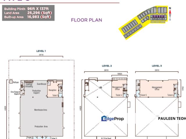 Warehouse for sale in Kuala Langat Power Plant (KLPP), Kampung RTB Bukit Changgang