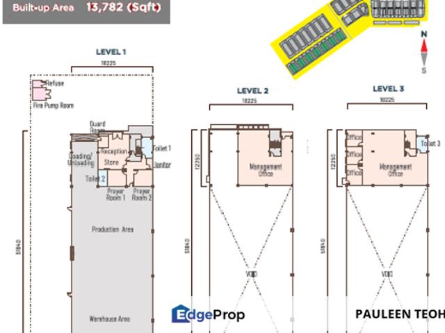 Warehouse for sale in Kuala Langat Power Plant (KLPP), Kampung RTB Bukit Changgang