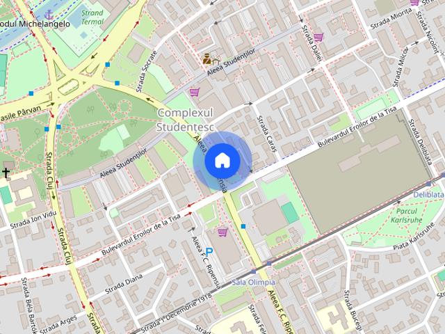 Apartament închirieri în Complex Studențesc, Timișoara