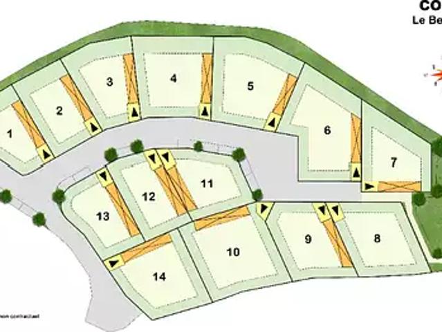 Terrain vente à Nîmes, Comps
