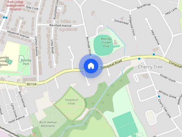 House for rent in Dingle Hollow, Compstall