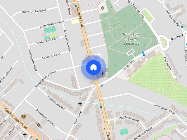House for rent in Temple Fortune, Greater London