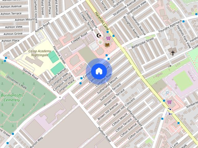House for rent in Harehills, West Yorkshire