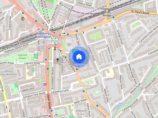 Apartment for rent in Canonbury, Greater London