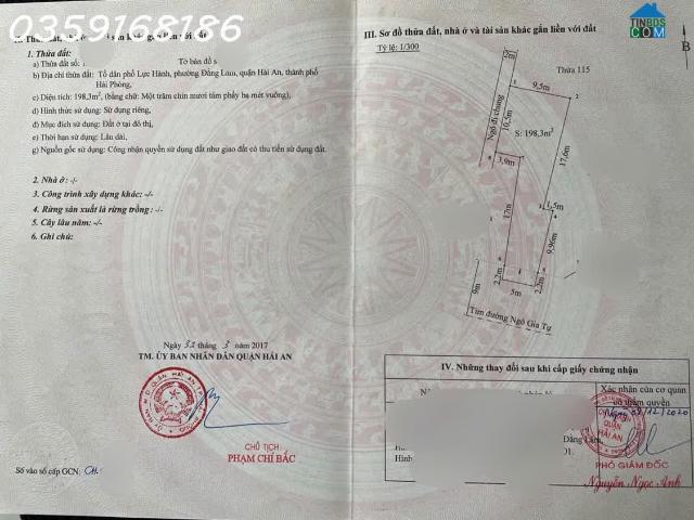 Nhà bán tại Cty dịch vụ thương mại tổng hợp cảng Hải Phòng, Thành phố Hải Phòng