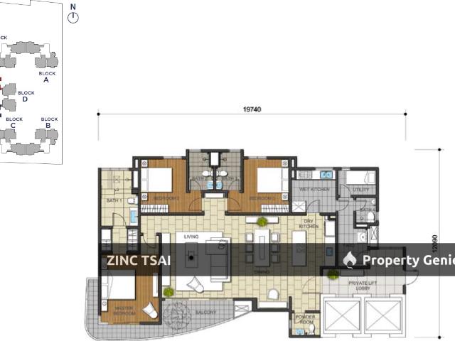 Condominium for rent in Country Heights Damansara, Kuala Lumpur