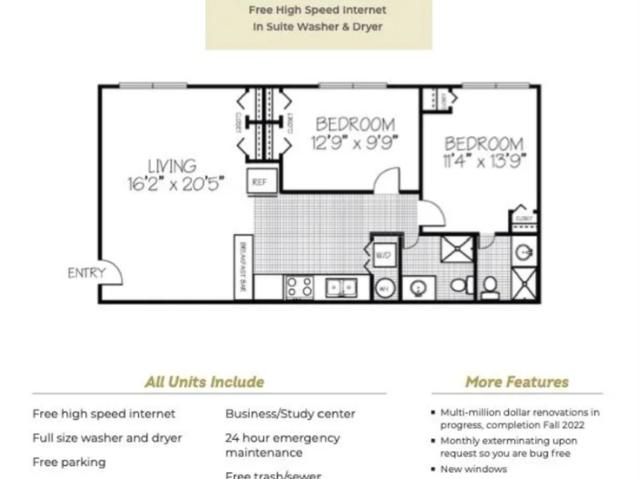 Apartment for rent in Macomb, Illinois