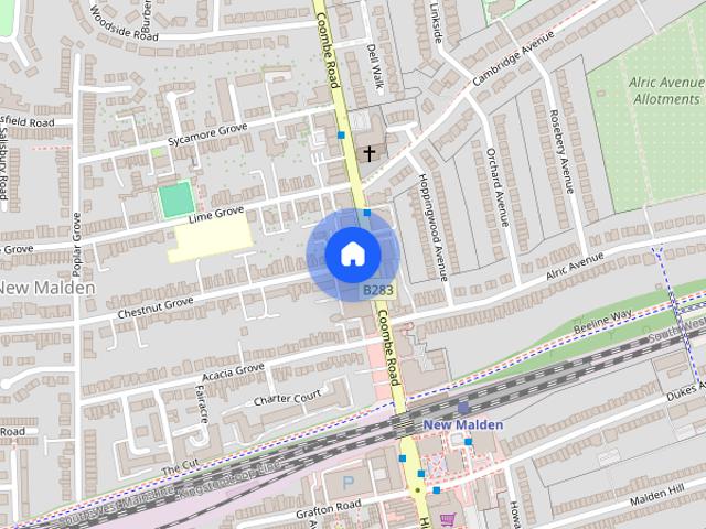 House for rent in New Malden, Greater London