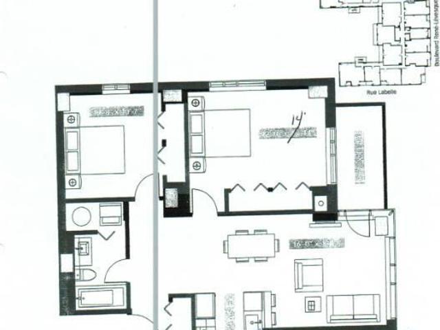 Apartment for rent in St. Leonard's, Quebec