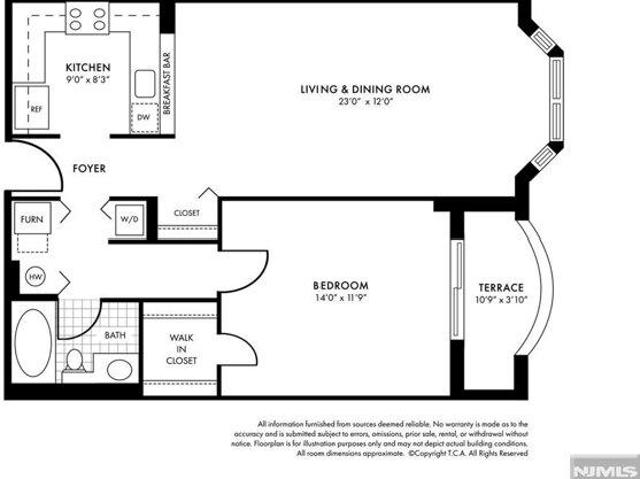 Condo for sale in Edgewater, New Jersey