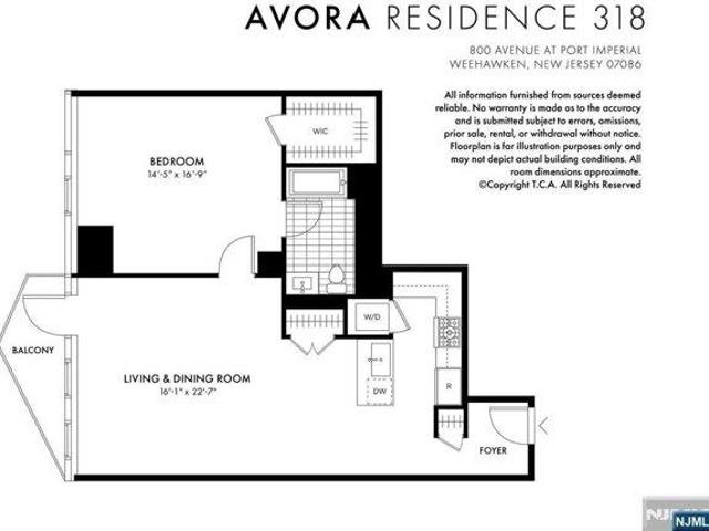 Condo for sale in Weehawken, Hudson County