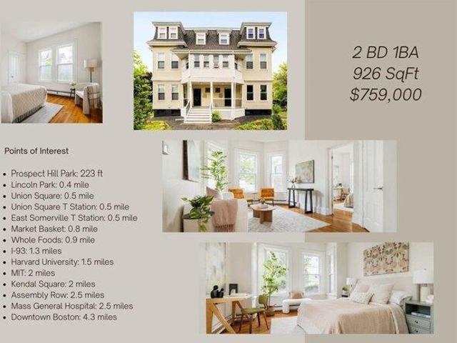 Condo for sale in Somerville, Massachusetts