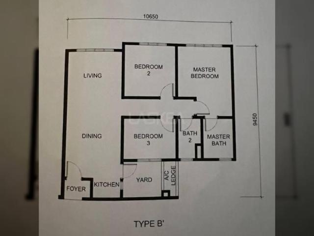 Apartment for rent in Kajang, Langat