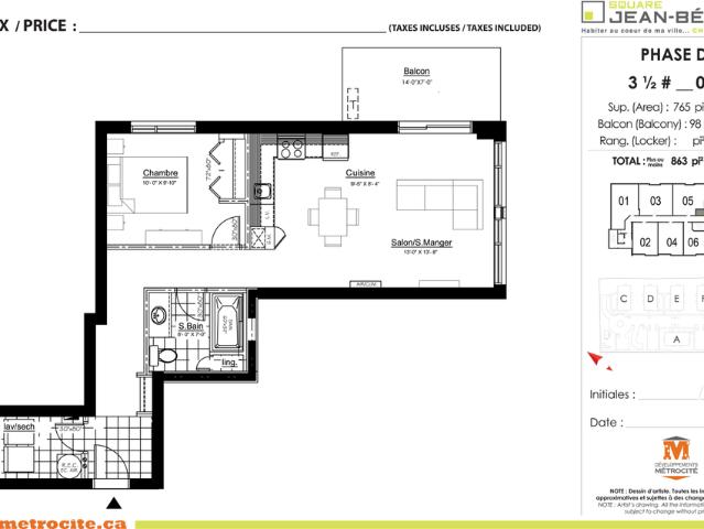 Apartment for rent in Chomedey, Quebec