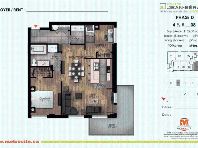 Apartment for rent in Chomedey, Quebec