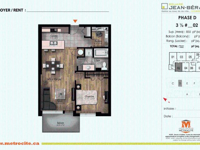 Apartment for rent in Chomedey, Quebec