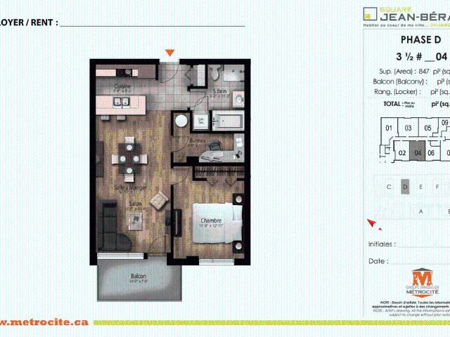 Apartment for rent in Chomedey, Quebec