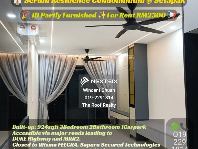 House for rent in Taman Setapak Jaya, Kuala Lumpur