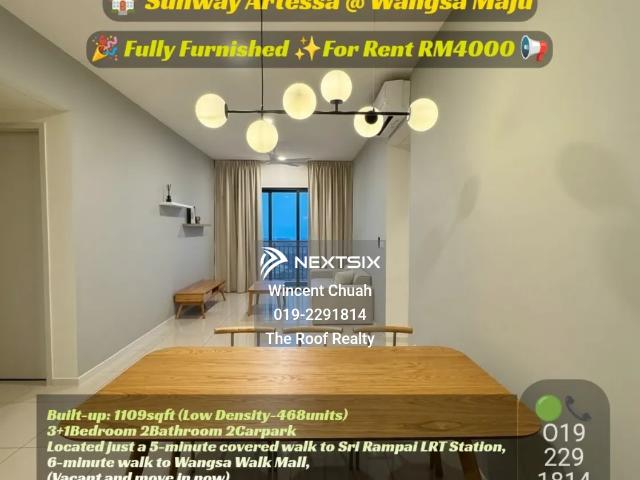 House for rent in Taman Sri Rampai, Kuala Lumpur