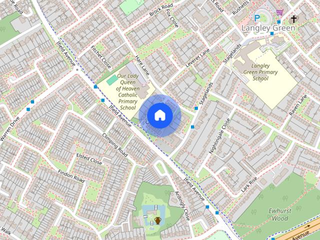 House for rent in Langley Green, Glynde