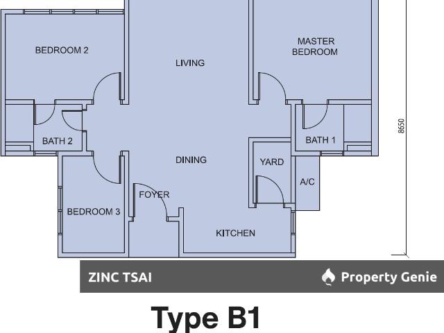 Serviced Residence for rent in Tanjong Sepat, Selangor
