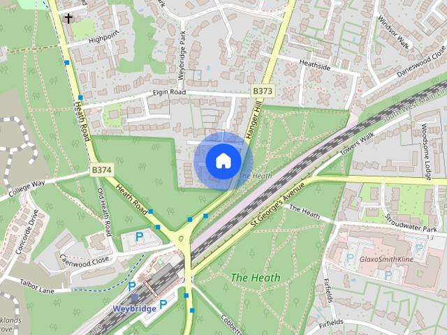 Apartment for rent in Blackhills, Surrey