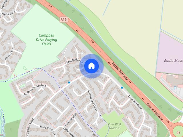 House for rent in Gunthorpe, Peterborough