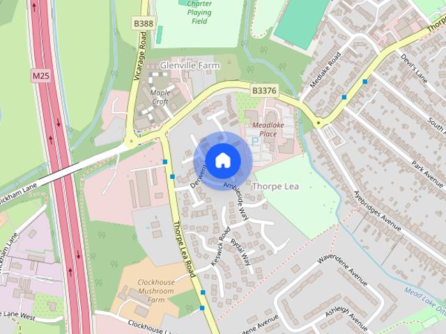 House for rent in Thorpe Lea, Runnymede